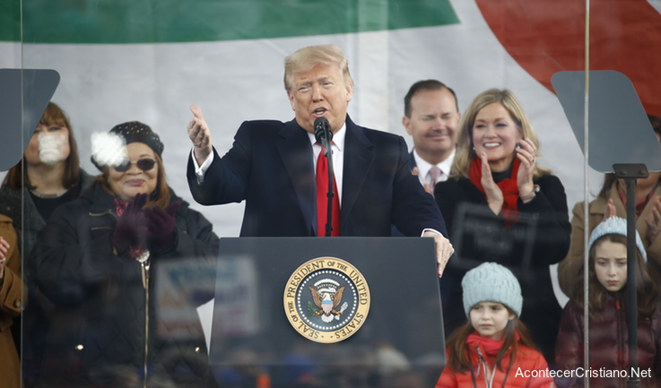 Discurso de Trump en Marcha para la vida