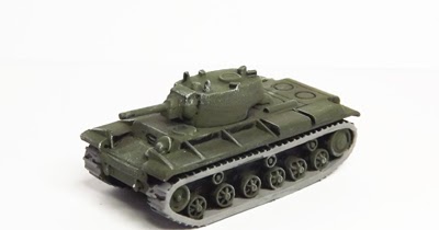 10mm Wargaming: New KV Models by Pendraken Miniatures