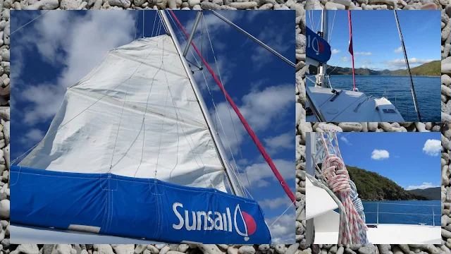 Sailing in the Whitsundays - Raising the Sail