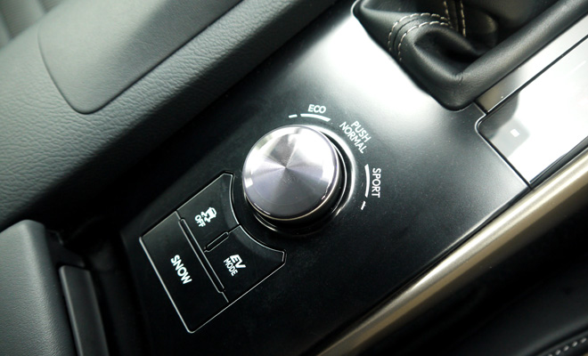 Lexus IS 300h rotary mode controller