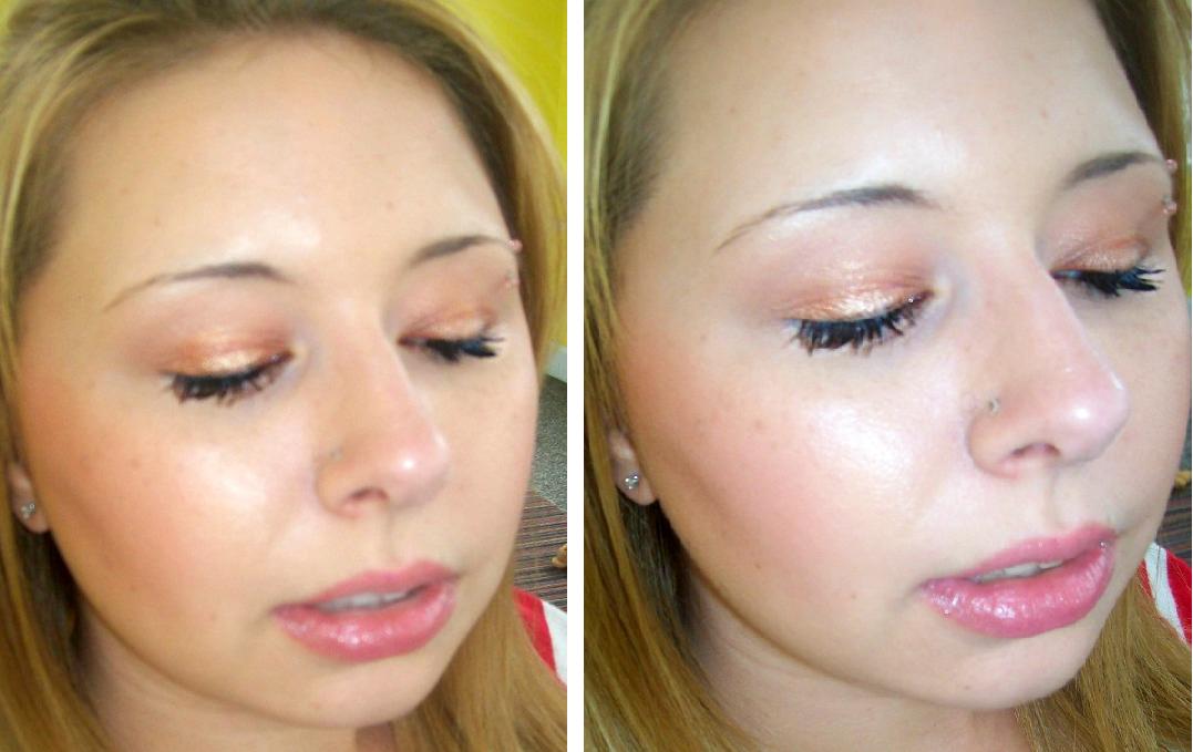 A Little Powder, A Little Paint My Look Peach