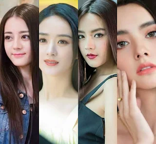 Beautiful actresses in Asia