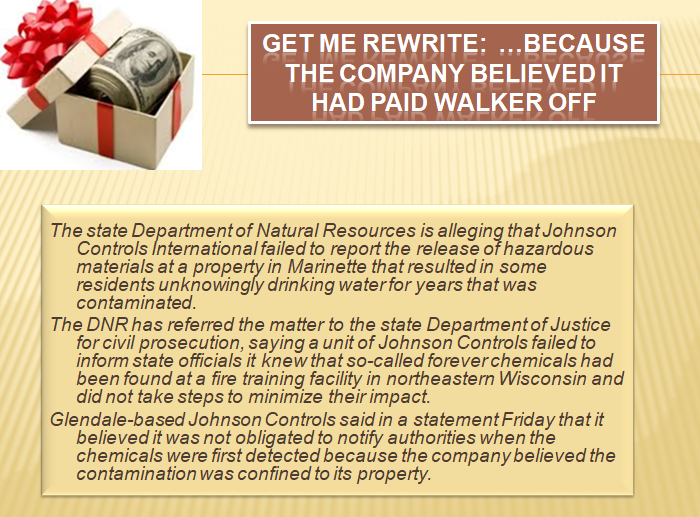 Retiring Guy's Digest Pay to play the Johnson Controls way