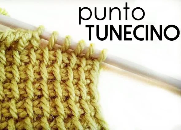 punto tunecino, patrones crochet, motivos ganchillo