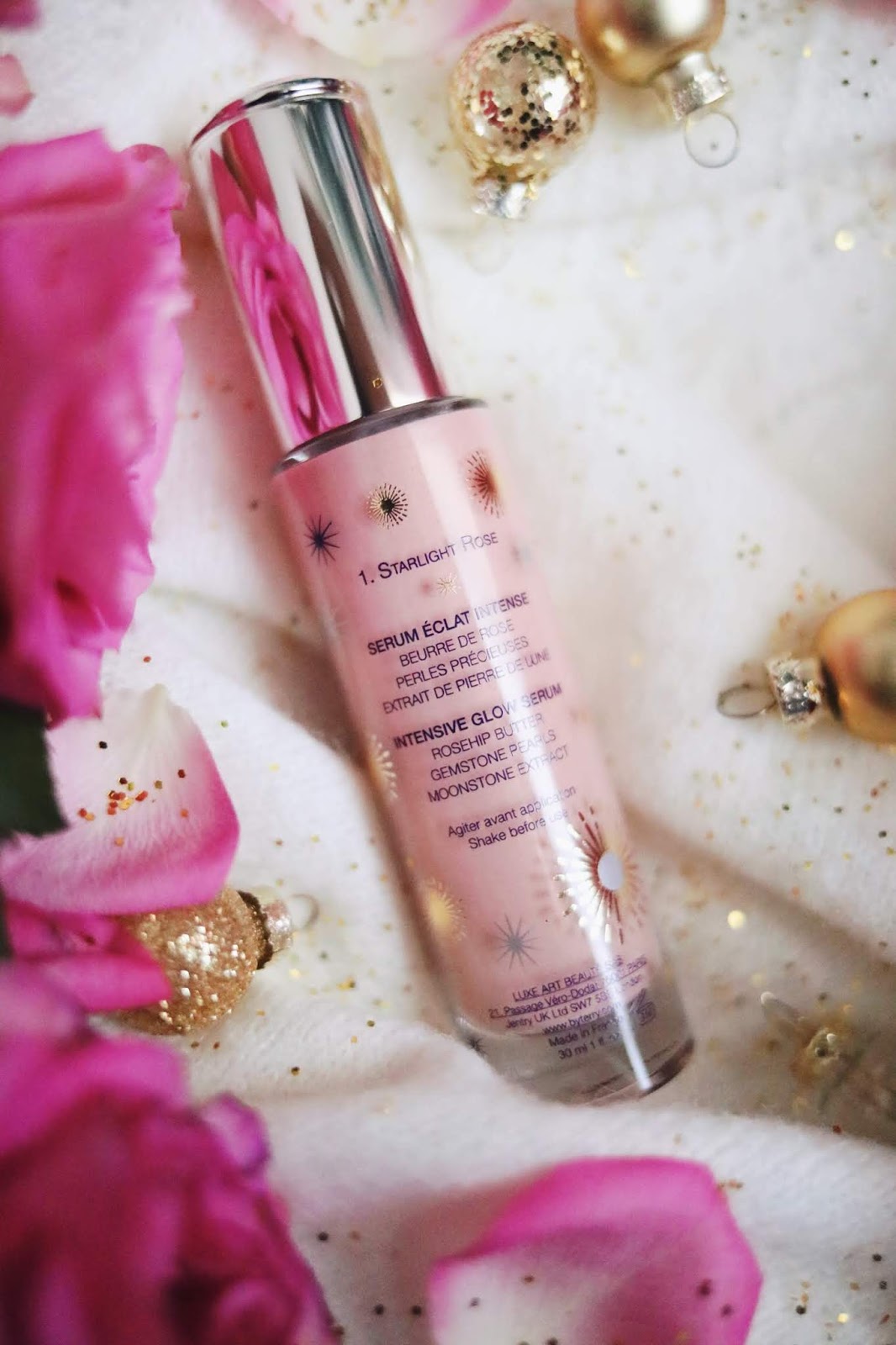 BY TERRY , NOËL , STARLIGHT ROSE , STARLIGHT ROSE CC POWDER , STARLIGHT ROSE GLOW BOOSTER CC SERUM , BY TERRY PARIS, , rosemademoiselle, rose mademoiselle , blog beauté , paris