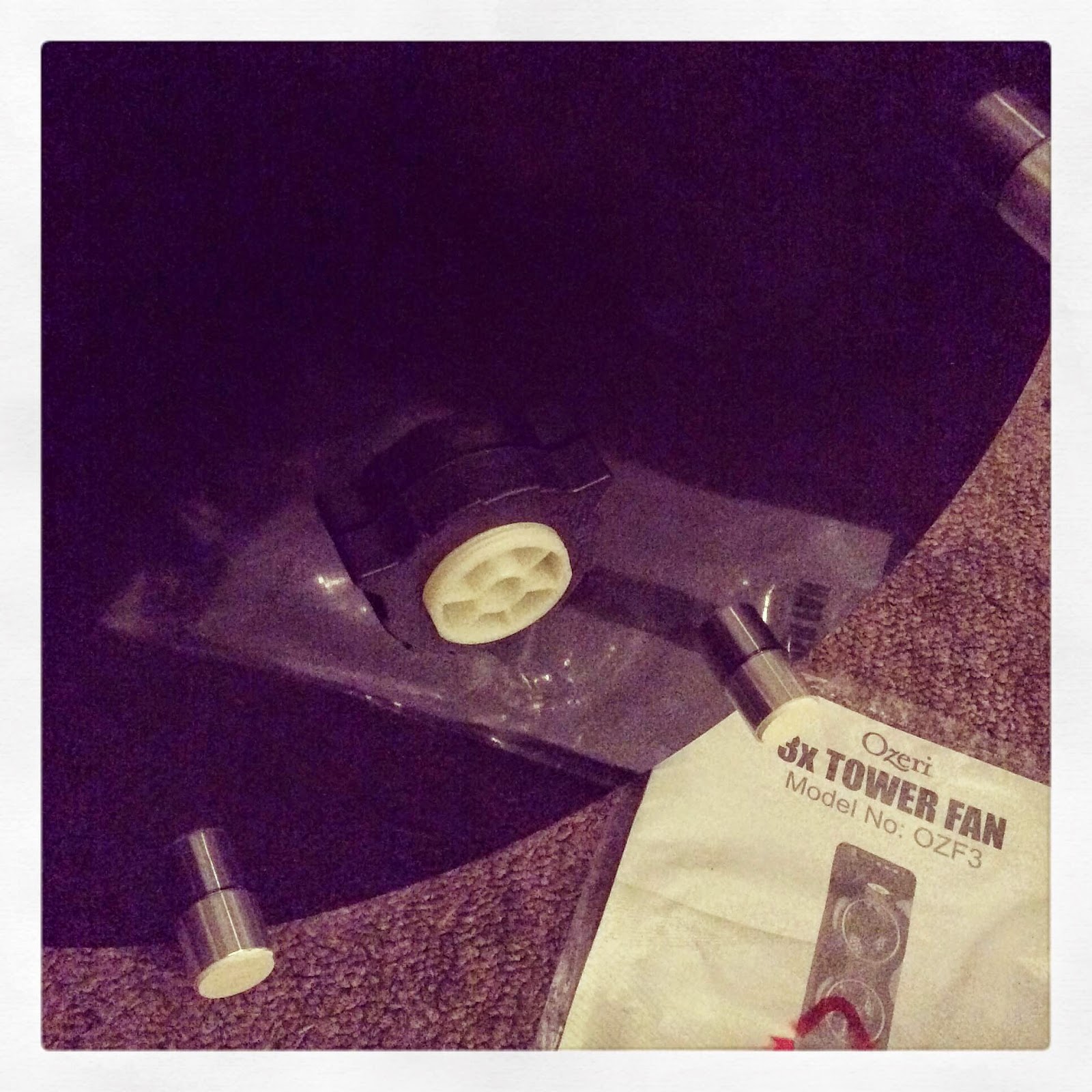 Ozeri 3X Tower Fan Easy Setup