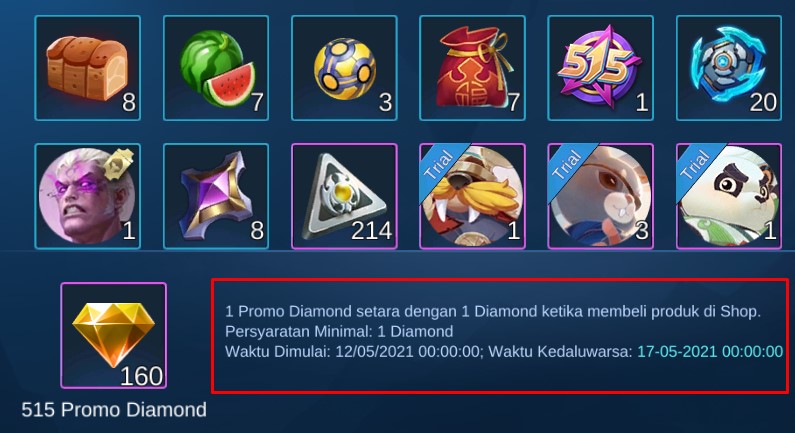 промо алмазы. алмазы мобайл легенд.