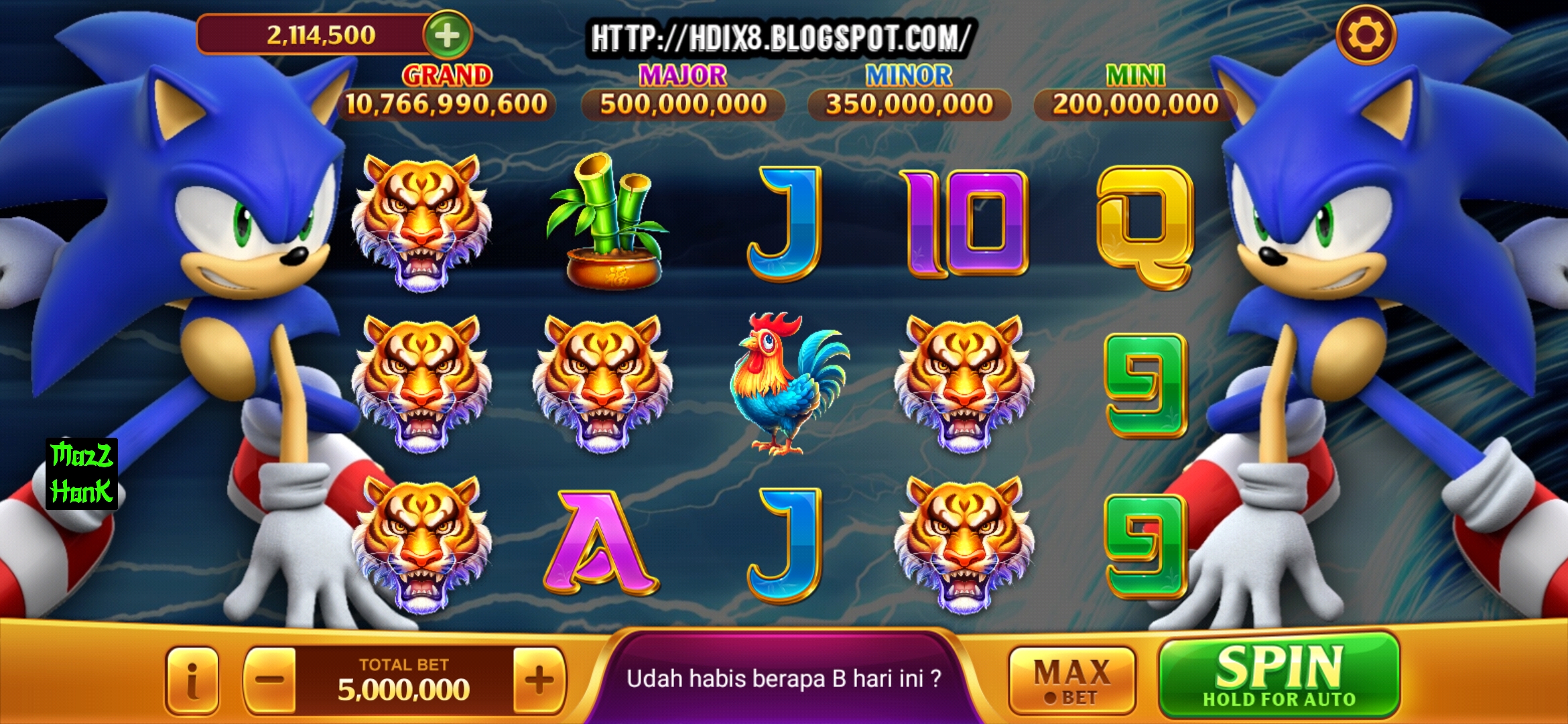 Download Aplikasi Higgs Domino Island Rp V1.75 Mod Background Sonic