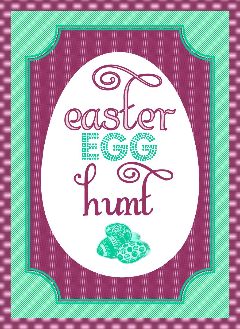 Embellish free Printables Easter Party