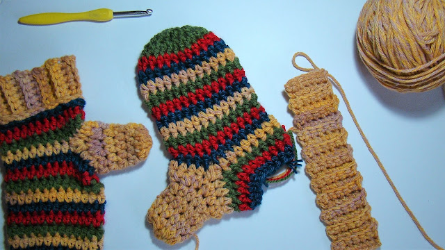 Punto elástico crochet paso a paso