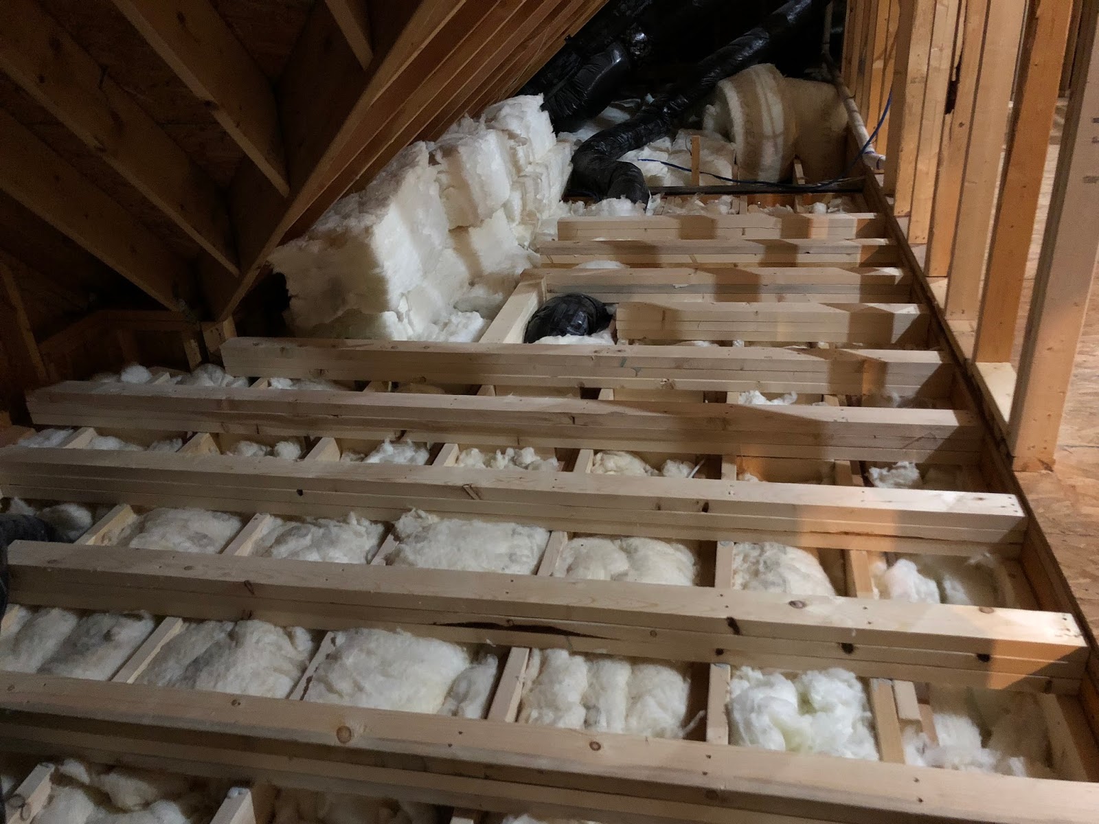 Price Creek DIY Attic Floor Joists