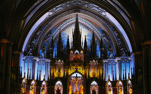 Notre Dame Basilica Montreal Quebec