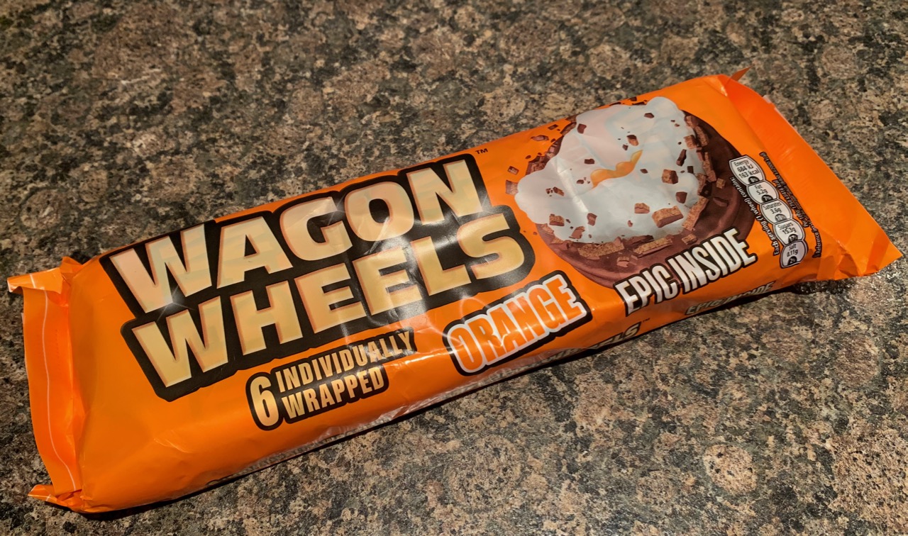 FOODSTUFF FINDS Wagon Wheel Orange (Iceland) By Cinabar