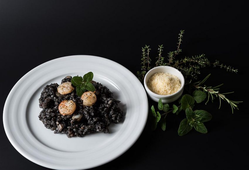 Black Risotto Traditional Croatian Recipe