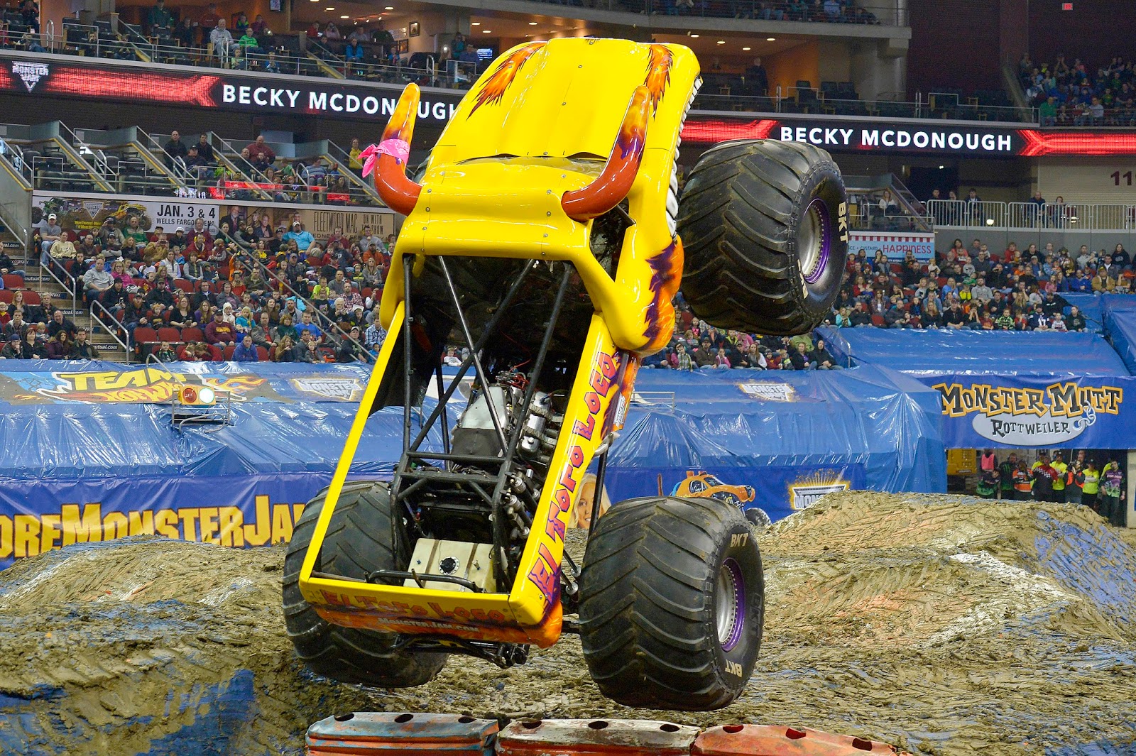 Deep Fried Fruit Day 2478 Monster Jam Interview With Becky