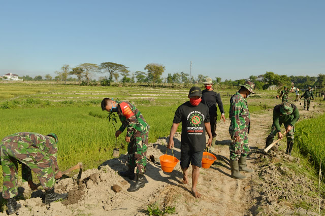 Peduli Lingkungan Hidup Kodim Klaten Adakan Program Penghijauan