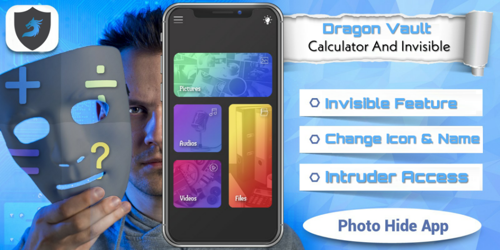 Dragon Calculator Vault Calculator + Invisible Security (Hide photos & videos) SAM APK STORE