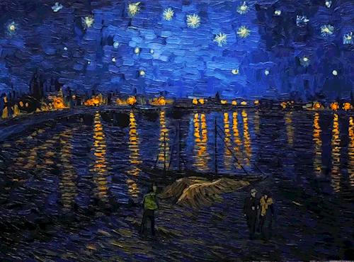 Noite Estrelada Van Gogh