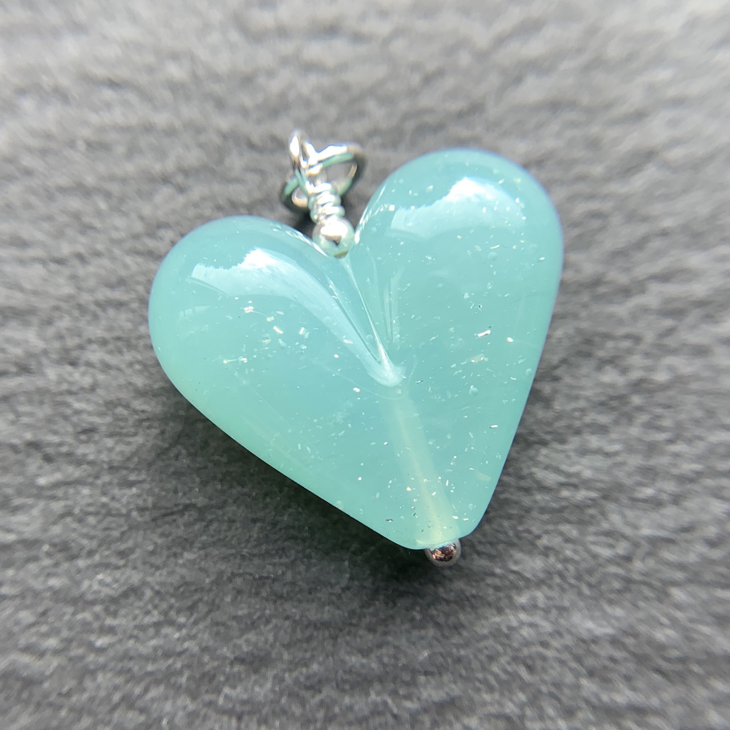 Beads By Laura CiM Testing Sea Glass with Dichro