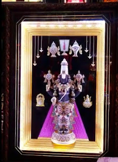 Lord Balaji American  Diamond Studded Photo Frames