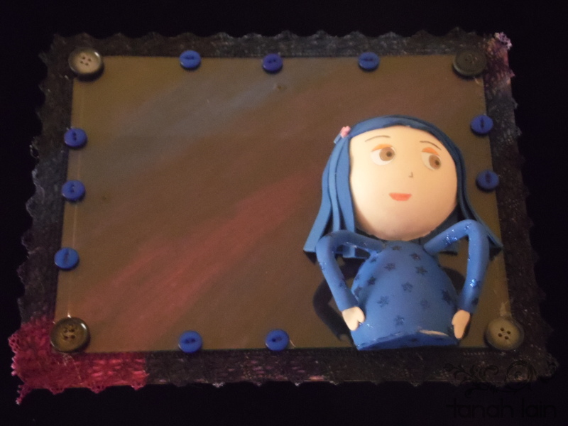 Cuadro Coraline DIY