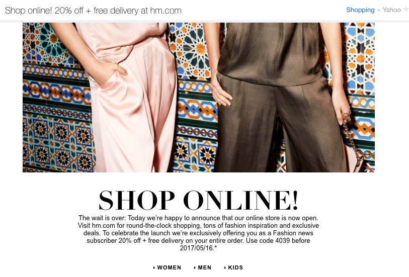 H&M Malaysia online shopping review ~ IMAN ABDUL RAHIM