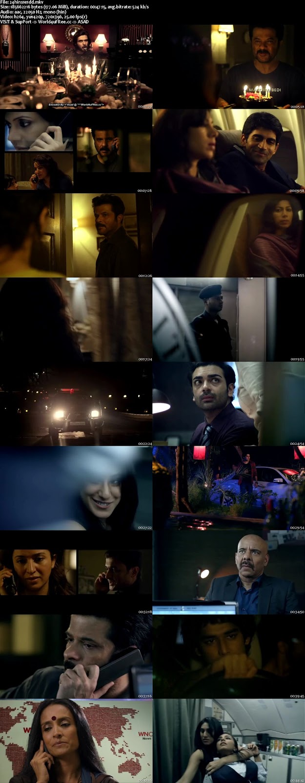 24 2013 All Episodes Of Season 1 HDTVRip 125MB 480P