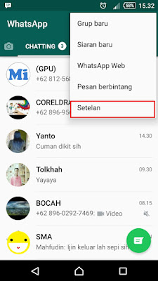 Cara Mengubah Atau Mengganti Tampilan Tema WhatsApp Cara Mengubah Atau Mengganti Tampilan Tema WhatsApp