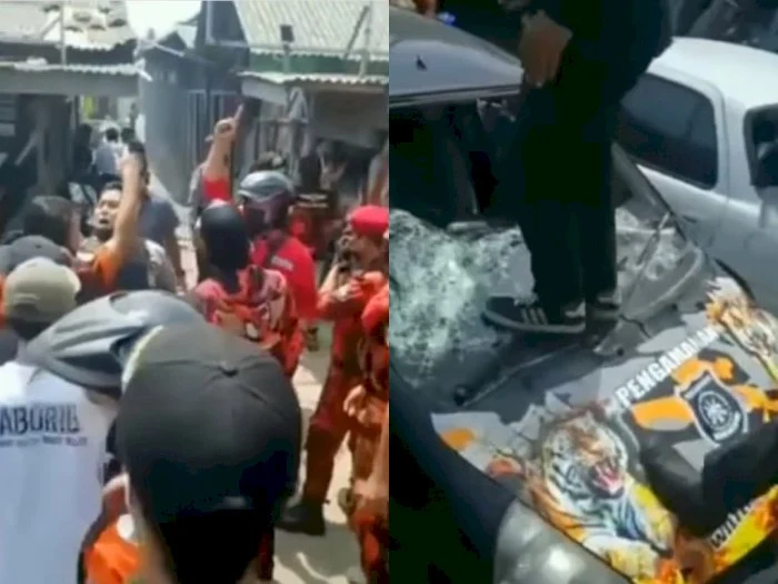 Duh! Ormas PP dan GMBI Terlibat Bentrok di Gombong Kebumen, Markas & Lima Mobil Anggota Rusak Parah