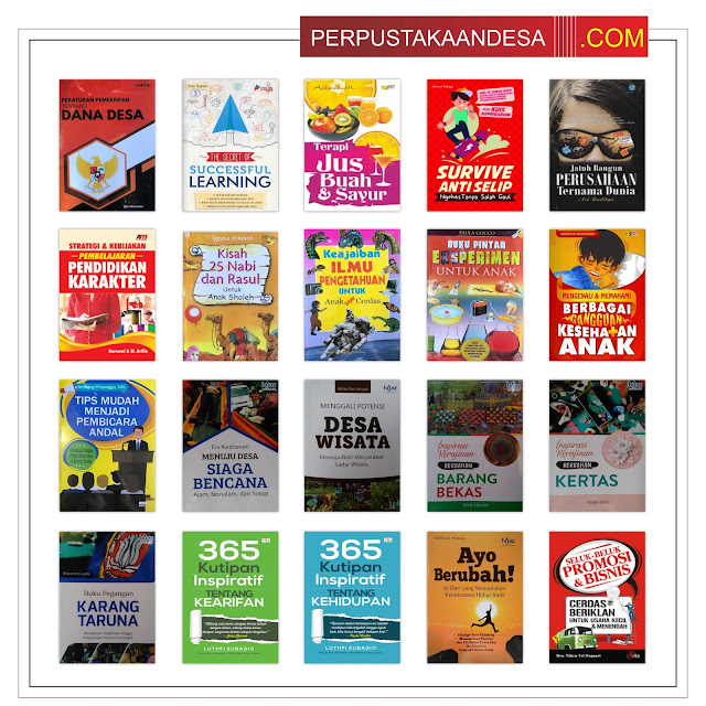 Contoh RAB Pengadaan Buku Desa Kabupaten Tana Toraja Provinsi Sulawesi Selatan Paket 100 Juta