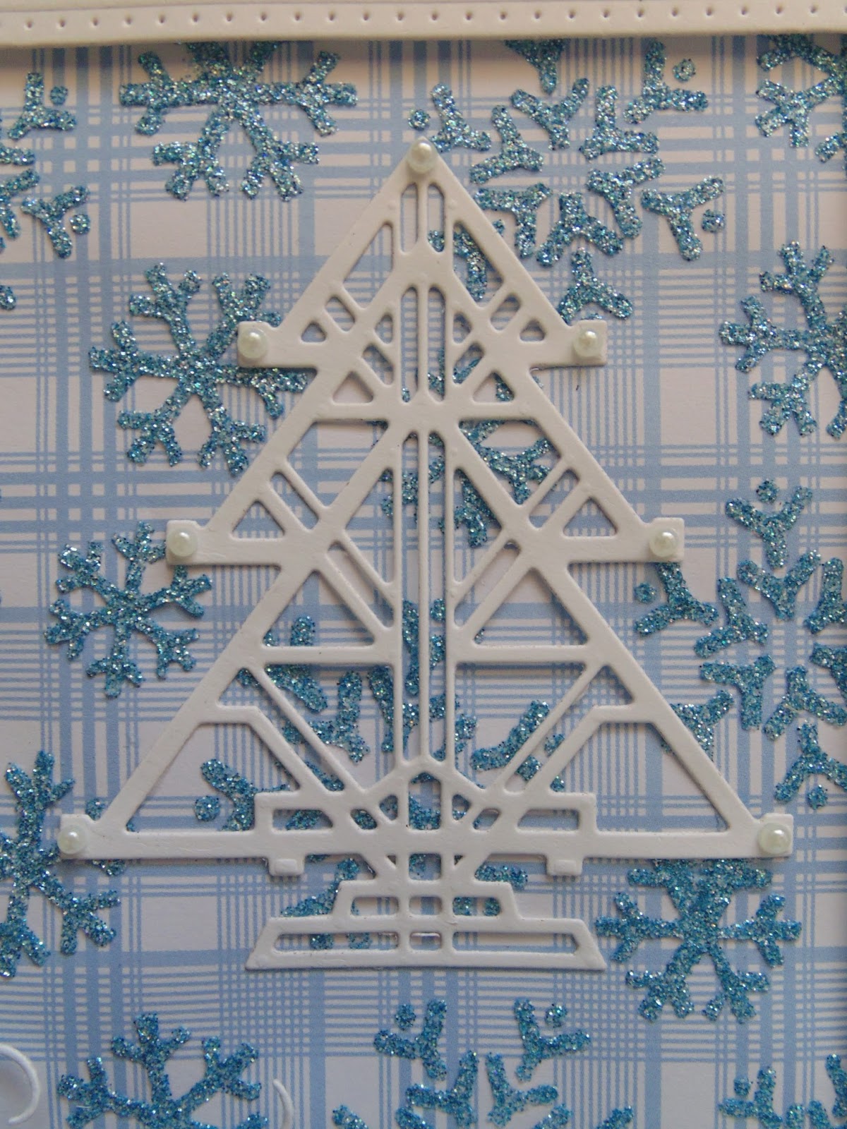 Inky Finger Zone Art Deco Tree