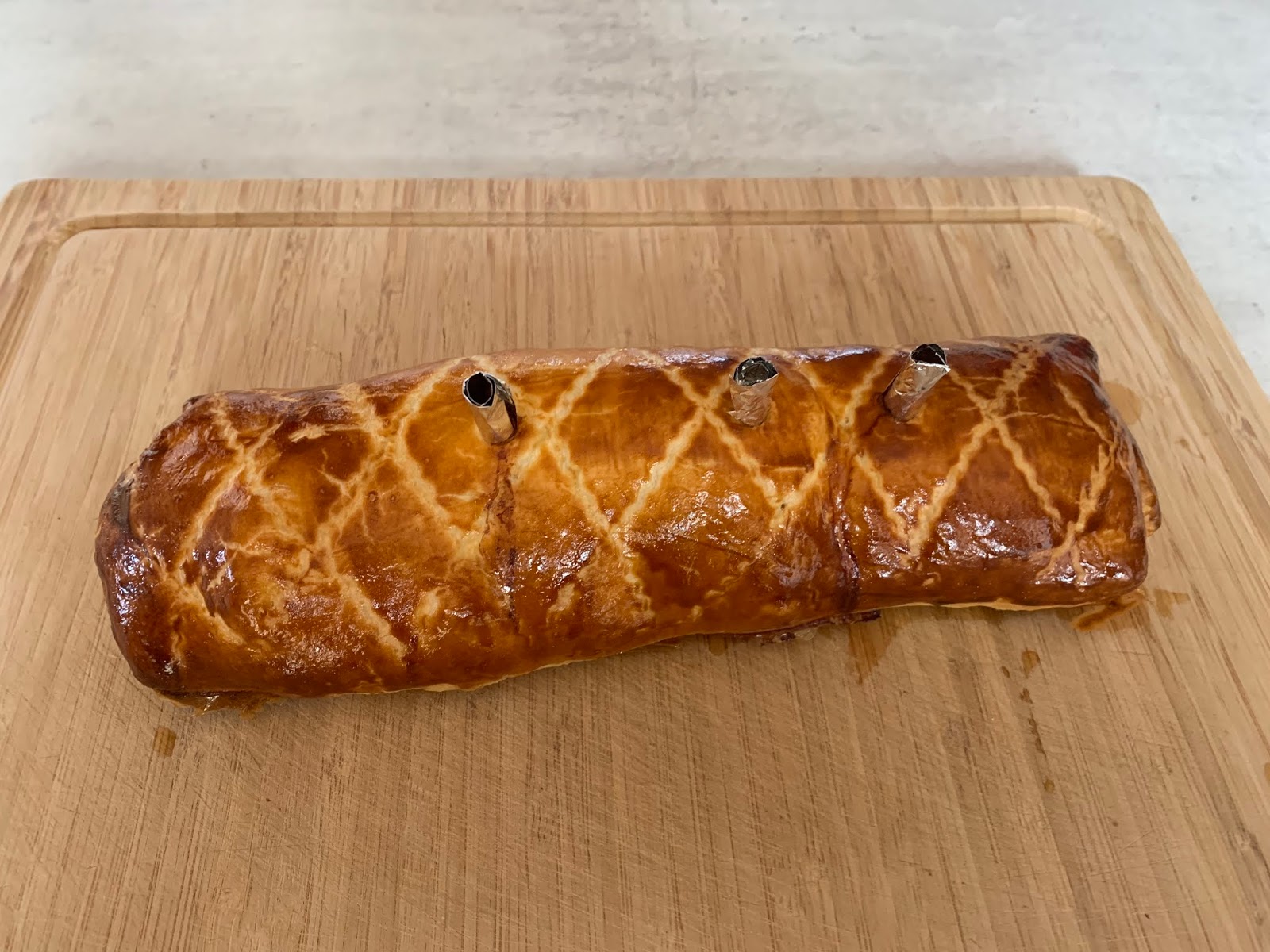 Les recettes de Phiphine Filet mignon en croûte au foie gras sauce aux morilles