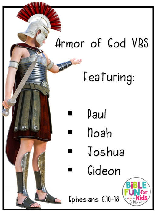 Armor of God VBS Paul Bible Fun For Kids