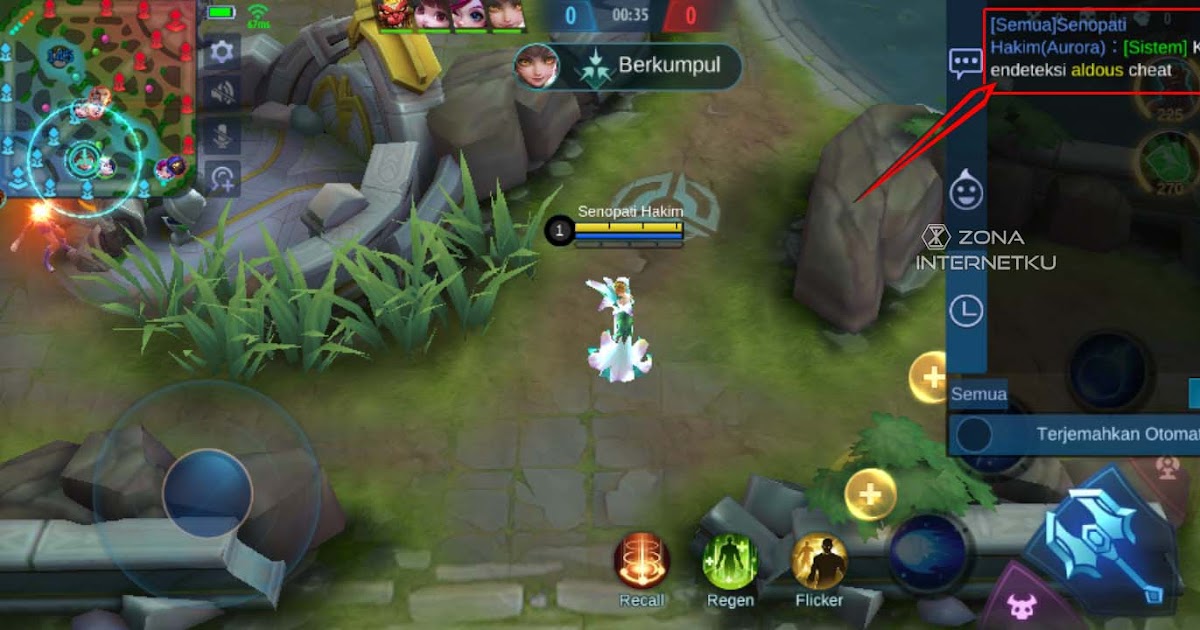 How to make a chat like a system in Mobile Legends MOBA Games