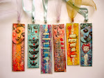 Mixed Media Book Marks, Embellishments and Tags recycling!