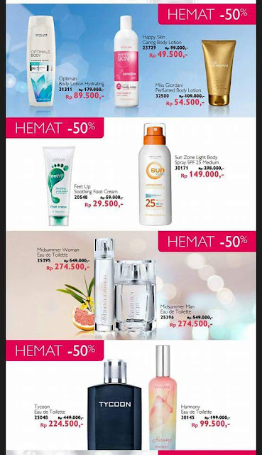 Online Bazaar Oriflame 15-31 Oktober 2016