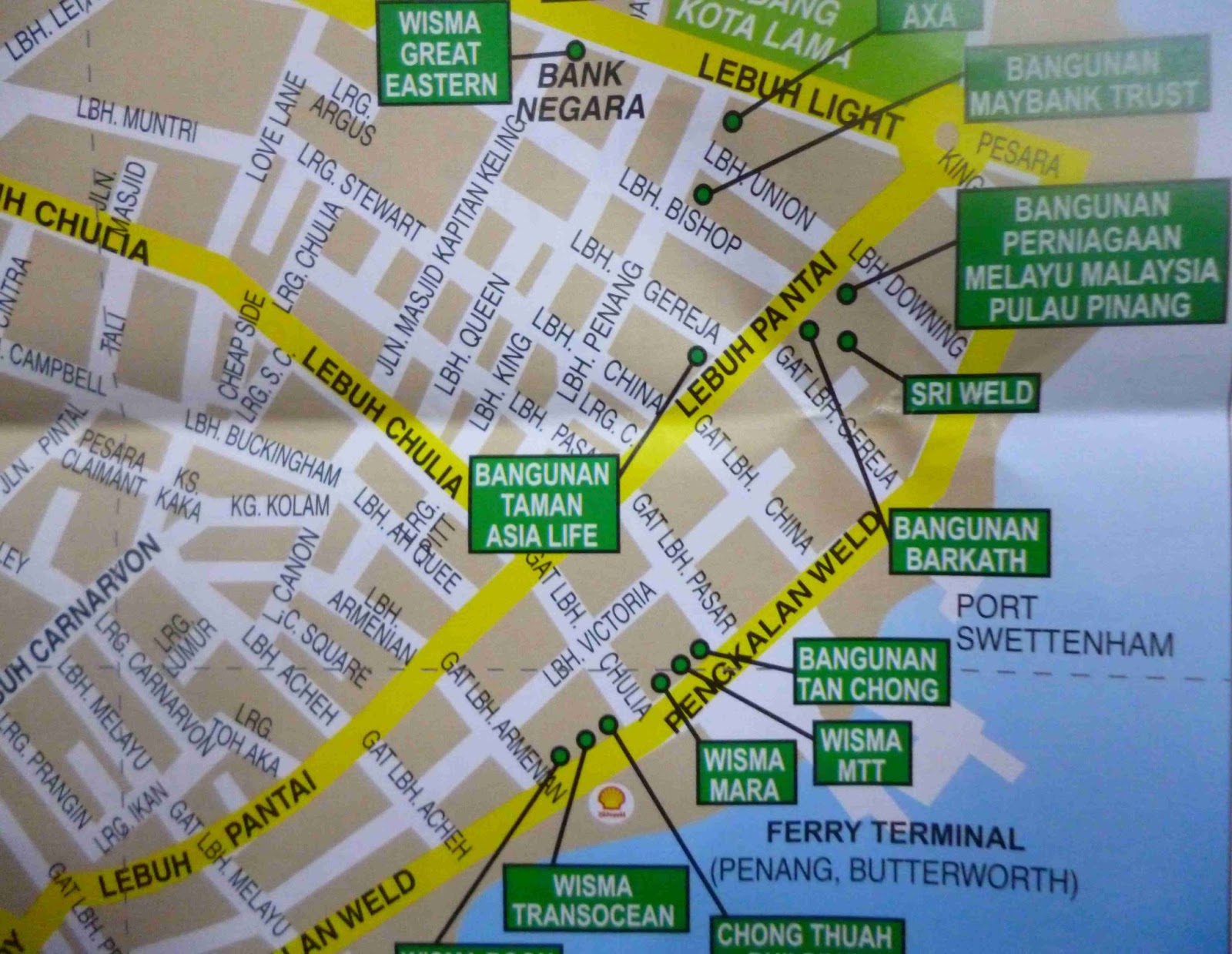 The Early Malay Doctors: Penang Maps