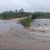 Muita água nos riachos da Fazenda Areias, no município de Mairi