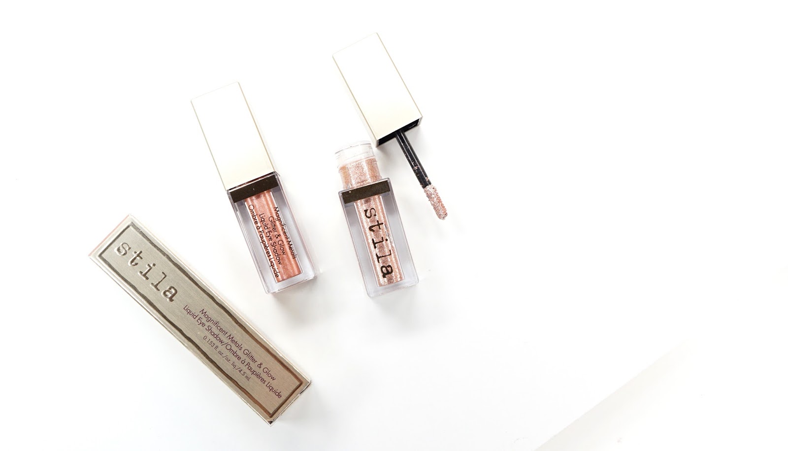 Review & Swatches: Stila Magnificent Metals Glitter & Glow Liquid Eye