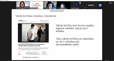 “Vieddomas” medijpratības nodarbība Zemgales vidusskolā