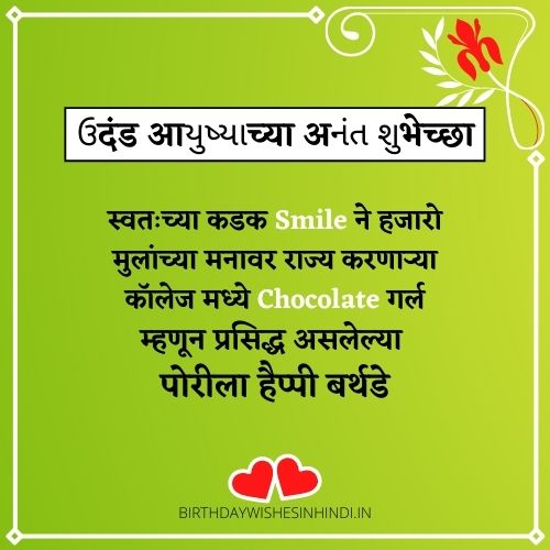 Funny Birthday Wishes For Best Friend In Marathi