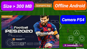 Jeu de Football - (300 MB) PES 2020 PPSSPP Caméra PS4 Android 300 Mo hors ligne