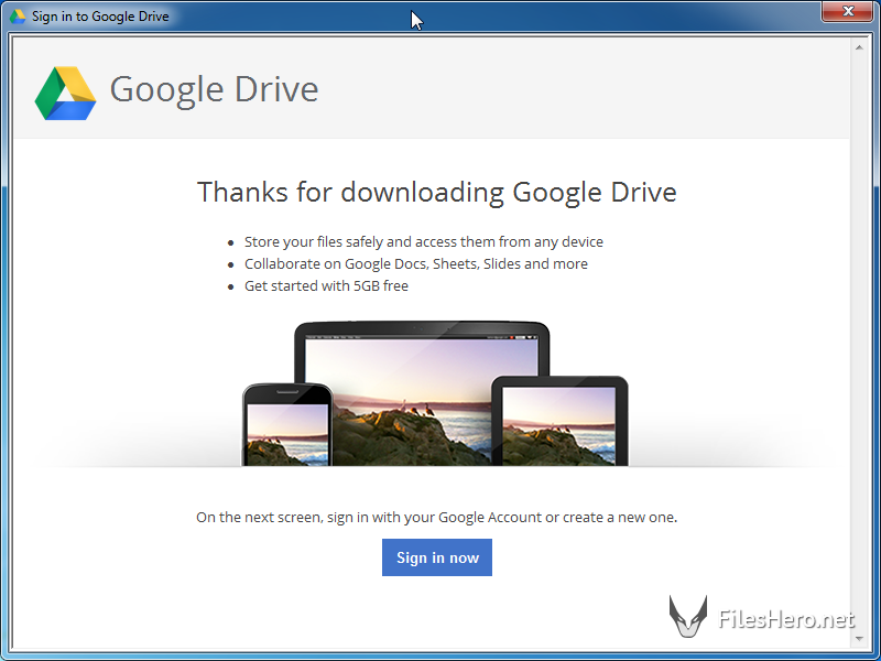 https://www.google.com/drive. 