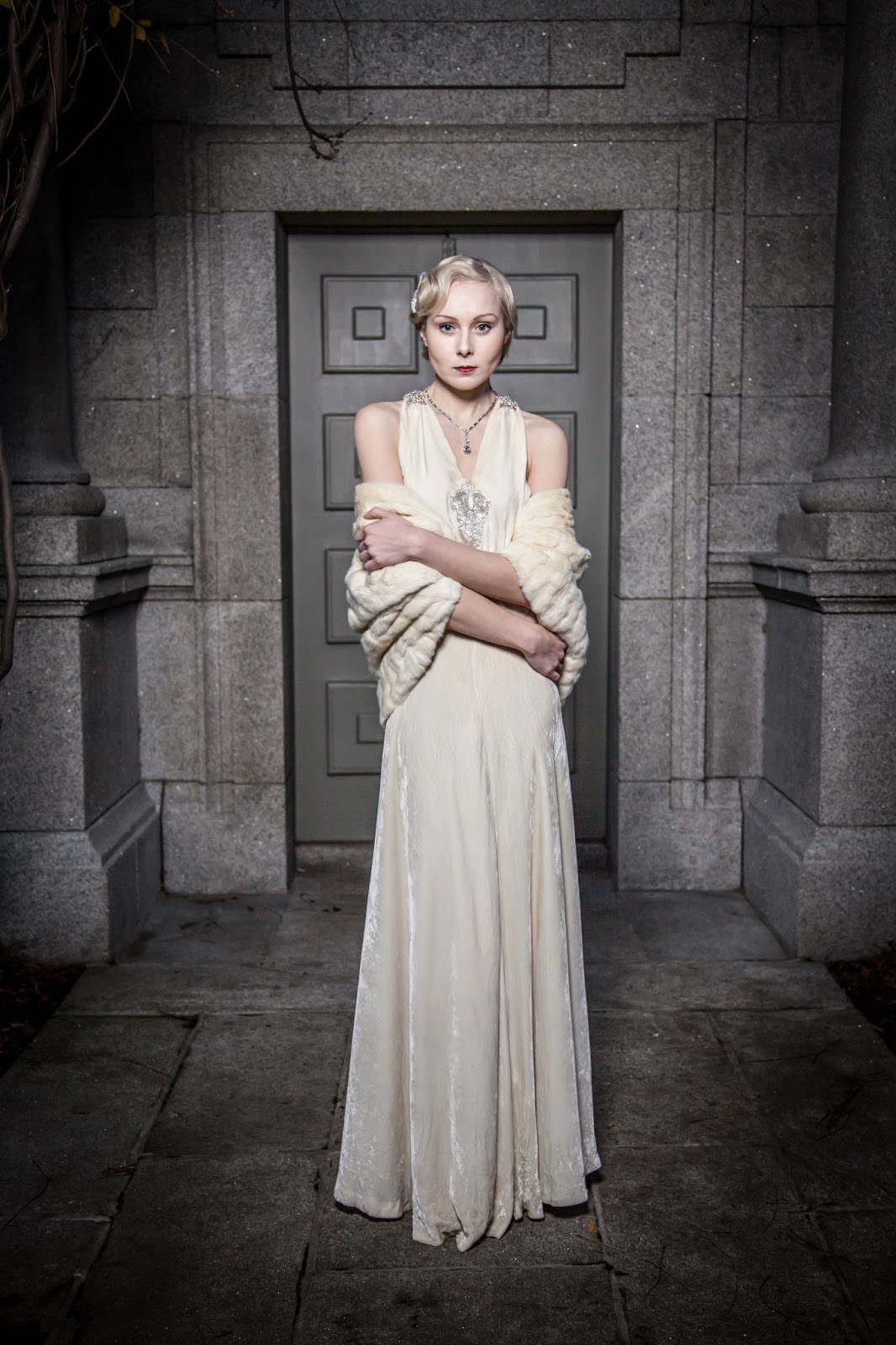 Dirty Fabulous: Vintage Bridal Collection photoshoot with David Frain