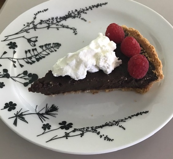 Mystery Lovers Kitchen Easy Chocolate Tart By Maya Corrigan