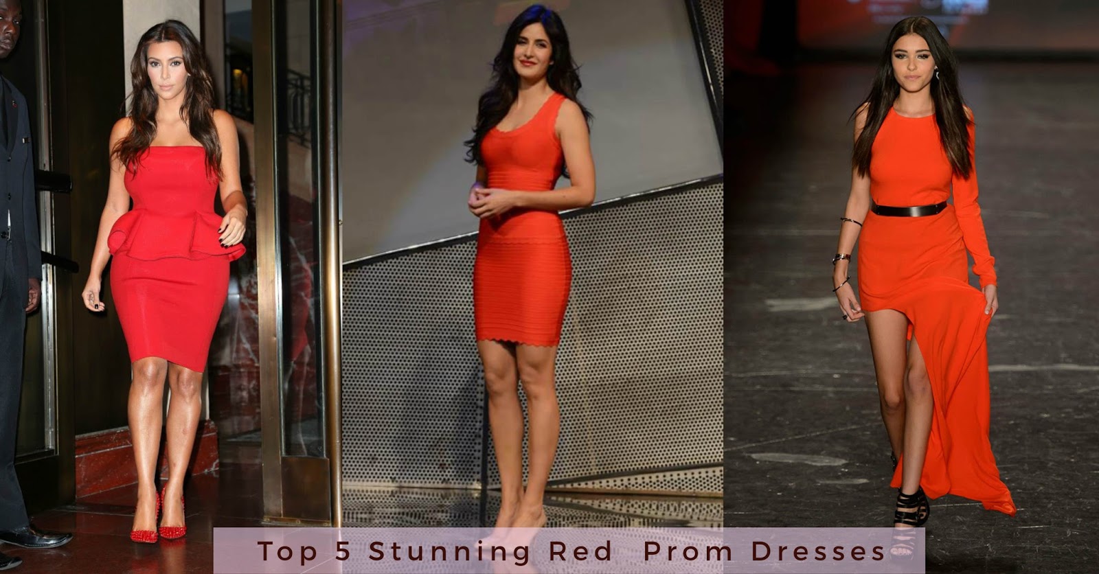 Top 5 Stunning Red Prom Dresses
