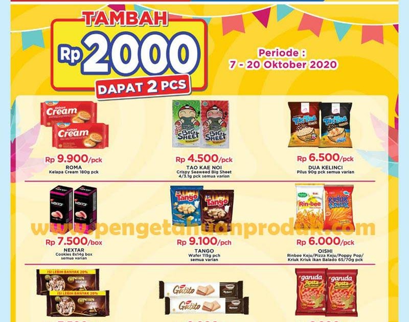 Promo Indomaret Katalog Mingguan Super Hemat Periode 07 13 Oktober 2020