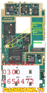 Nokia n95  camera flash jumper diagram hardware solution