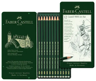 Faber-Castell 9000 Graphite Sketch Pencils