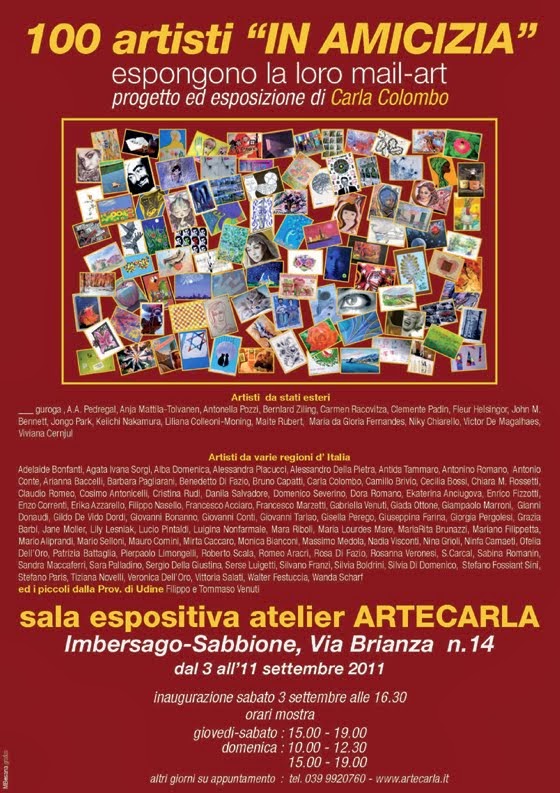 Evento concluso : mail art in amicizia